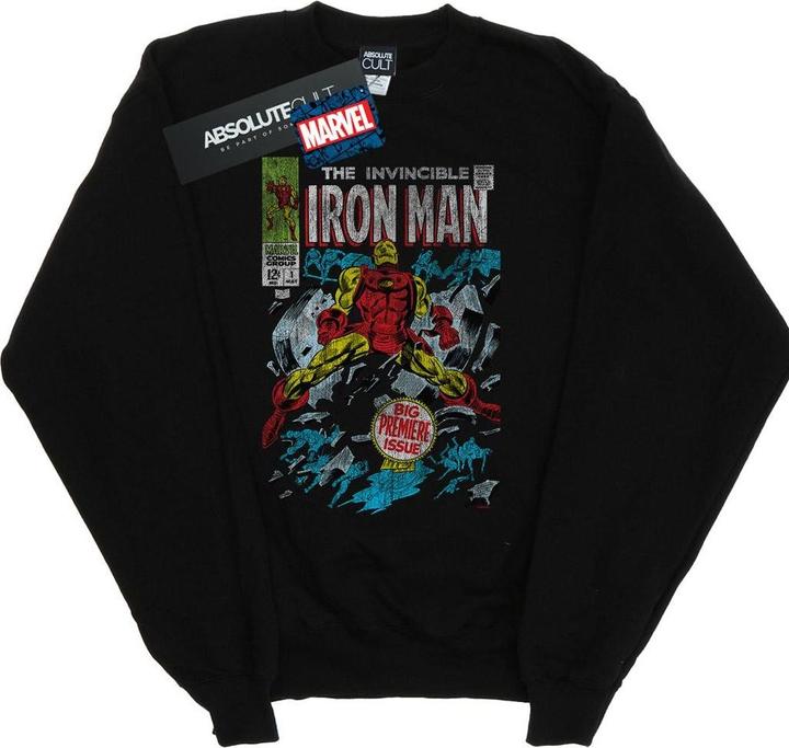 Produktbild Invincible Iron Man Distressed Issue One Sweatshirt (4XL)