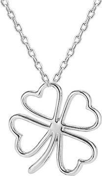 Beneto Silver necklace with four-leaf clover AGS780 / 47 (L)
