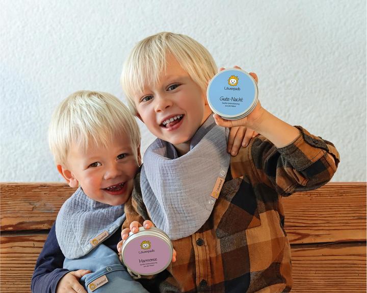Image du produit Löwenkind Kräuterpads Dose Gute-Nacht 5 Stk.