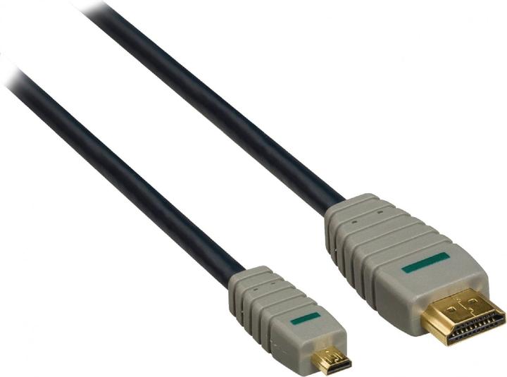 Produktbild Bandridge BLUE Micro-HDMI Kabel (2 m, HDMI)