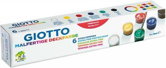 Image du produit Giotto Peinture opaque prête à peindre 6x18ml (Trié, 18 ml)