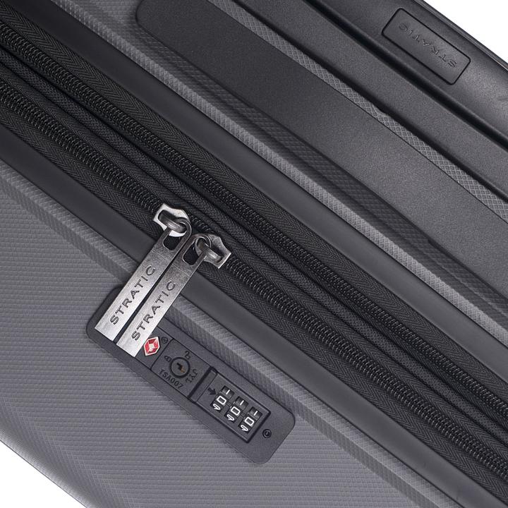 Immagine prodotto Stratic Carrello Bright+ a 4 ruote M 66 cm con piega elastica (73 l, M (50 - 90l))