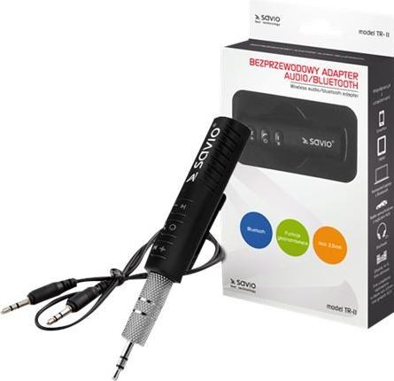 Actual product image Savio BT 3,5mm bluetooth adapteris (Transmitter & Receiver)