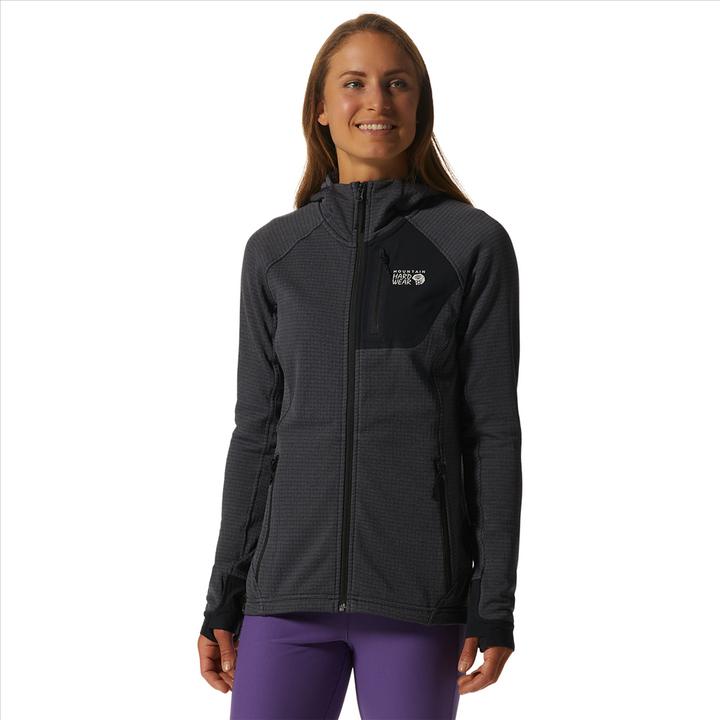 Actual product image Mountain Hardwear W Polartec Power Grid Full Zip Hoody (XS)