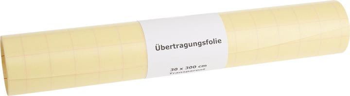 Produktbild Kreativplotter Übertragungsfolie für Vinyl Folie, B 30 cm, Rolle à 3 m