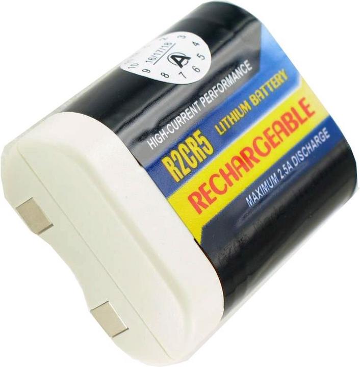Actual product image AccuCell Akku 2CR5, Typ 2-CR5, 2CR5M (Camera battery charger)