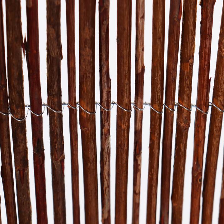Actual product image Aquagart Weidenmatte 40m x 90 cm I Sichtschutzmatte aus Weiden Natürlicher Sichtschutz für Garten (4000 cm)