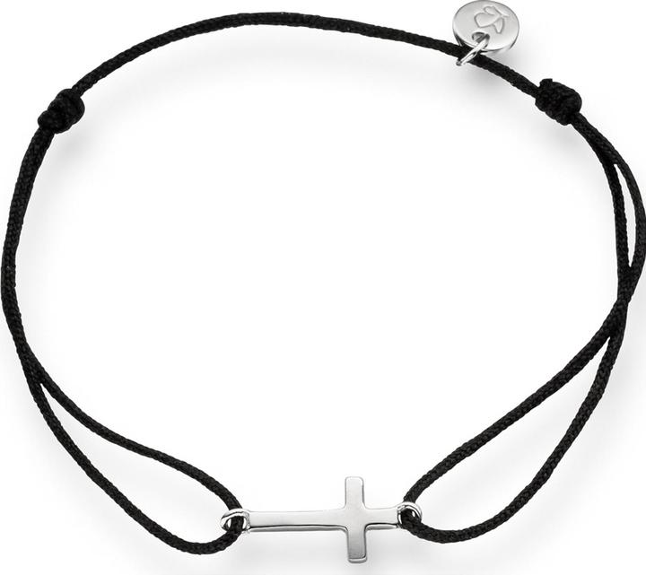 Immagine prodotto Glanzstücke München Croce da donna in argento 15,0 - 22,0 cm, regolabile in modo flessibile - 6118 (22 cm, Argento)