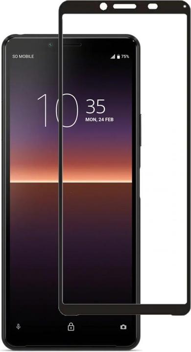 Actual product image Screenguard Sony Xperia 10 II Full Screen Protective Glass Film 2.5D 9H (1 Piece, Sony Xperia 10 II)
