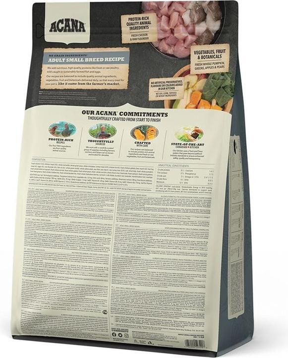 Image du produit Acana Dog Heritage ADULT SMALL BREED 2kg (Senior, Adulte, 1 pcs, 2000 g)
