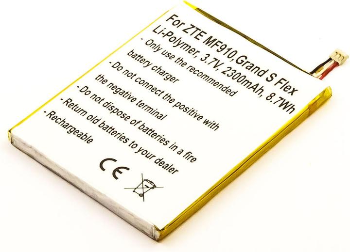 Image du produit AGI 59278 - Batterie - ZTE - MF910 4G LTE - jaune - Lithium polymère (LiPo) - 2300 mAh