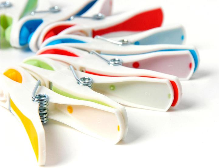 Immagine prodotto FTM Mollette per abiti 24 pezzi, Multicolore