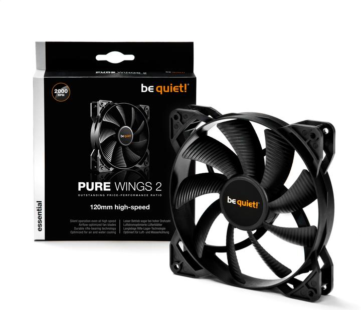 Actual product image be quiet! Pure Wings 2 (120 mm, 1 x)