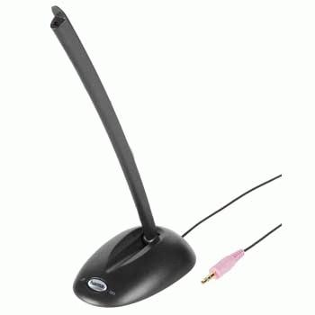 Actual product image Hama Desktop Microphone, Condenser, 3.5mm Jack