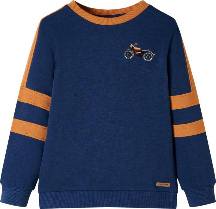 Immagine prodotto VidaXL Felpa per bambini blu indaco 92,Materiale: 100 (92)