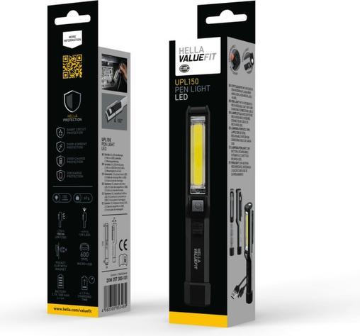 Produktbild Hella Handleuchte LED mit Klammer 2XM 357 300-101