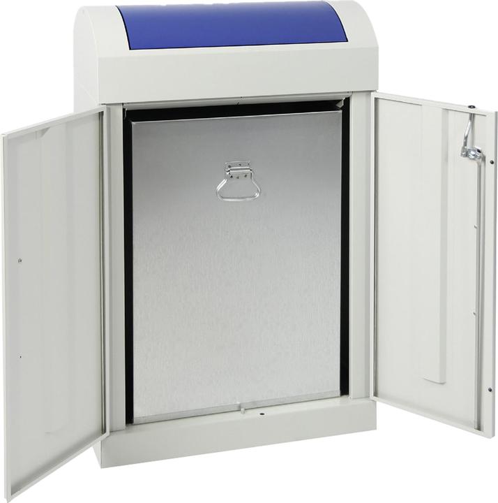 Produktbild Stumpf Wertstoffsammler TD1plus 1x90L, 975x620x320mm grau (90 l)