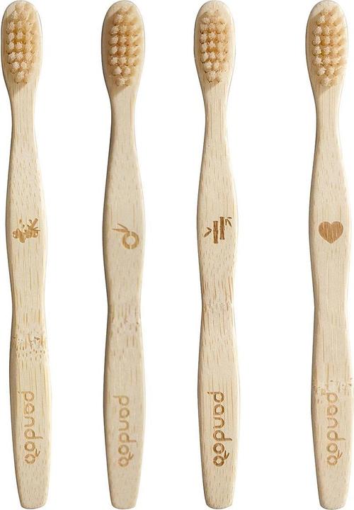 Actual product image Pandoo Children's toothbrush (Soft, 4 x)