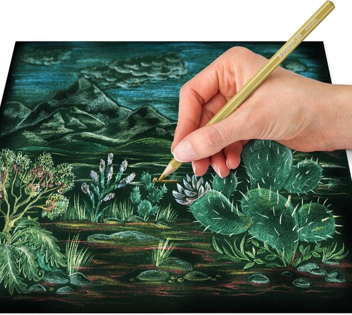 Produktbild Staedtler Metallic-Buntstift Design Journey, 12er Metalletui (Mehrfarbig, 12 x)