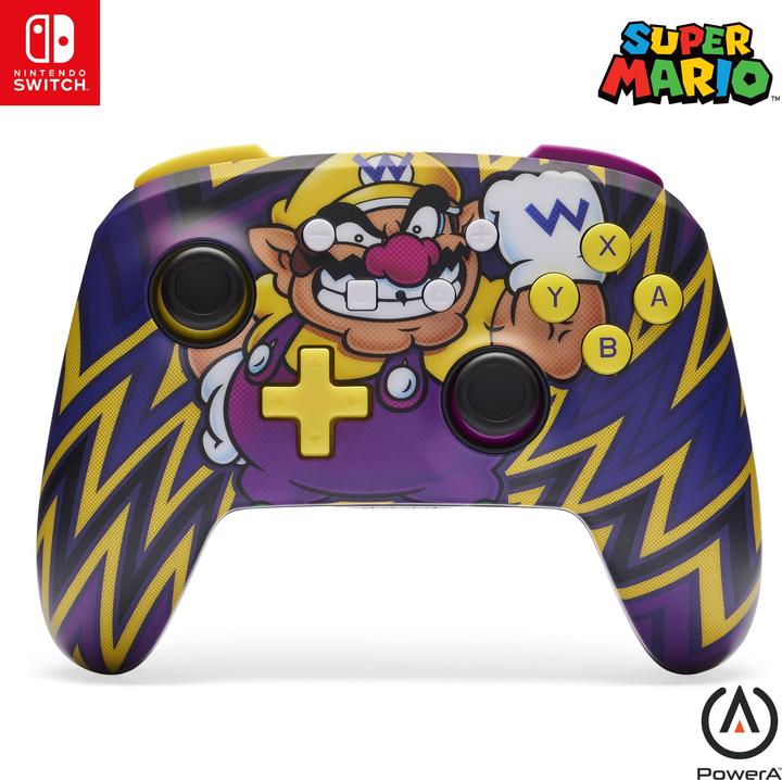 Image du produit PowerA Enhanced Wireless Controller - Wario (Switch, Switch Lite, Switch OLED)