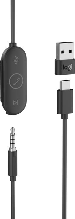 Image du produit Logitech Zone Wired Earbuds (Filaire, USB-C)