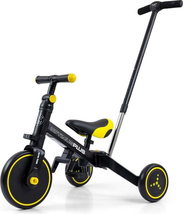 No Name Optimus Plus 4-in-1 Fahrrad schwarz/schwarz 5308 (12.01")