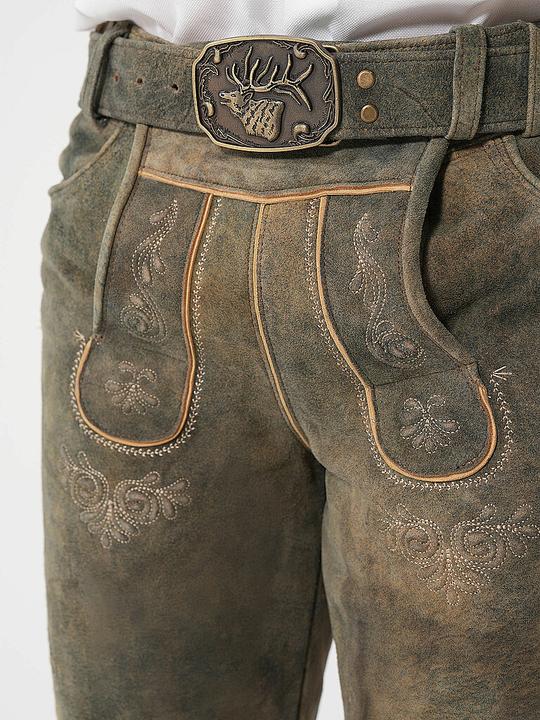 Actual product image Beckert Kaiserau leather trousers (52)
