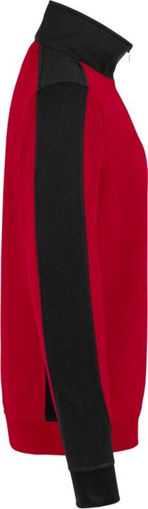 Actual product image Hakro Zip sweatshirt Contrast Performance red/anthr. 4XL (4XL)