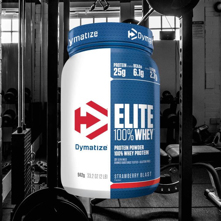 Actual product image Dymatize Elite 100% Whey (Strawberry, Berry, 1 pcs., 942 g)