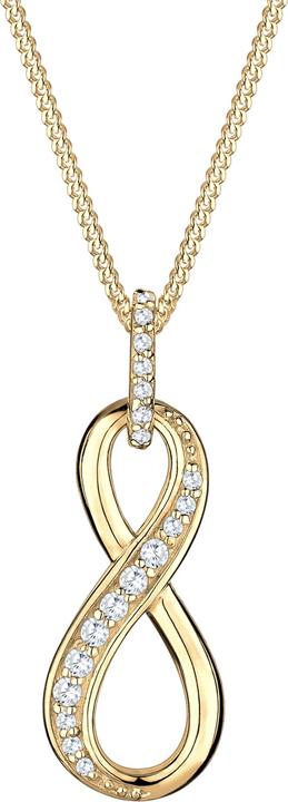 Immagine prodotto Elli Collana Infinity For Ever Simbolo Zirconia Argento 925 (Zirconia, Argento 925, 45 cm)