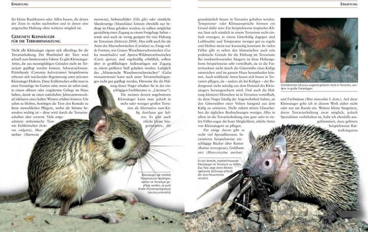 Actual product image Ehrlich:Small mammals in the terrarium