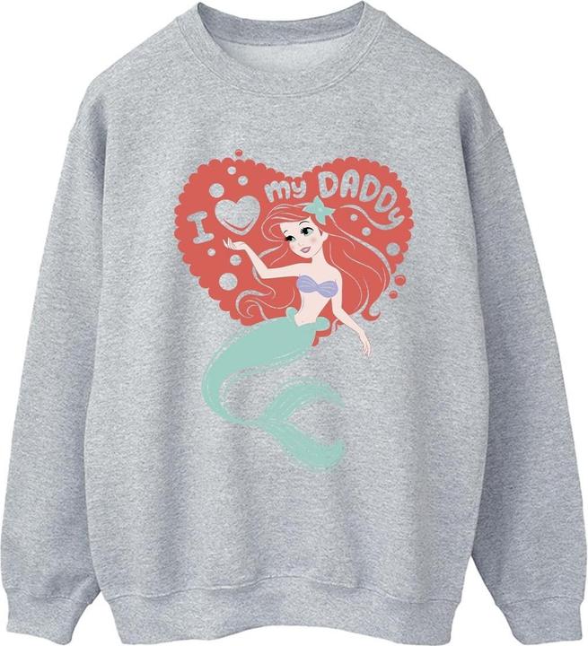 Disney The Little Mermaid Love Daddy Sweatshirt (S)