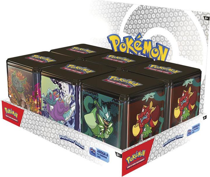 Image du produit Pokémon Spanish Pokemon Tin Collectible card game (Espagnol, Tin)