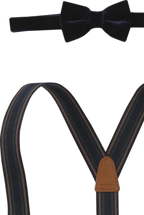 Produktbild Vertbaudet Jungen Geschenk-Set: Fliege & Hosenträger