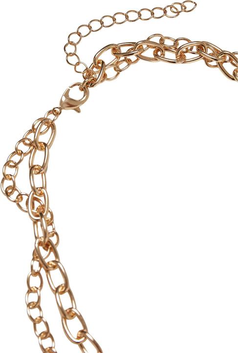 Produktbild Urban Classics Diamond Zodiac Golden Necklace (Zink, Eisen)