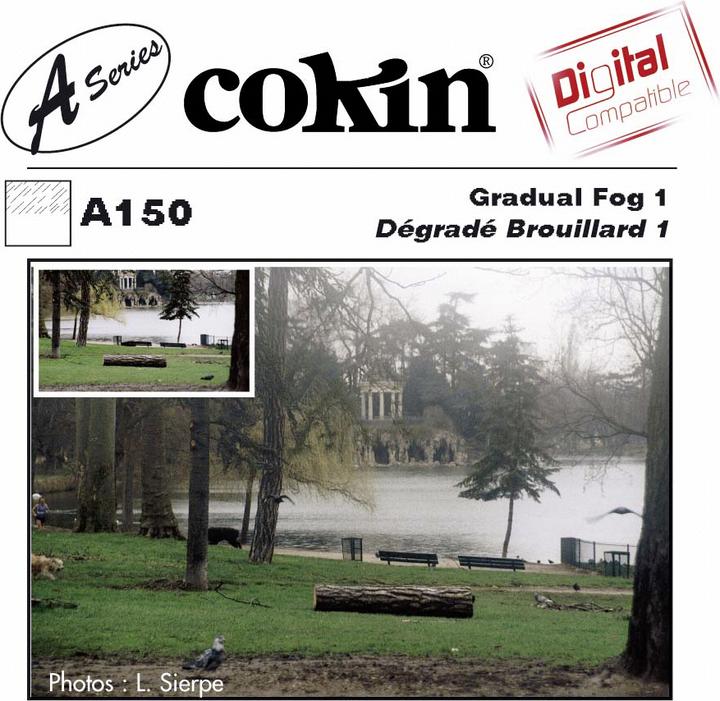 Productafbeelding Cokin Filter A150 Cursus Mist 1 (67 mm, ND / grijsverloopfilter, 62 mm)