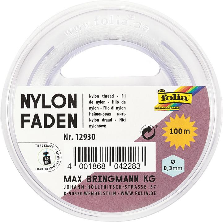 Actual product image Folia Nylon thread