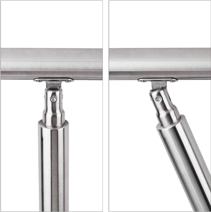 Produktbild Relaxdays Treppengeländer (Edelstahl)