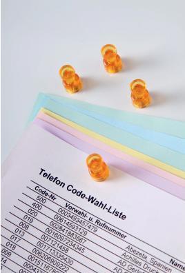 Actual product image Magnetoplan memo holders (4 x)