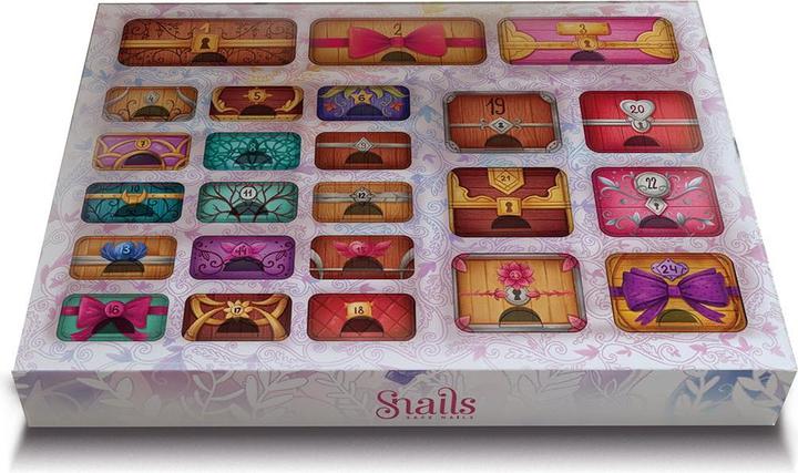 Actual product image Snails Advent calendar 2022
