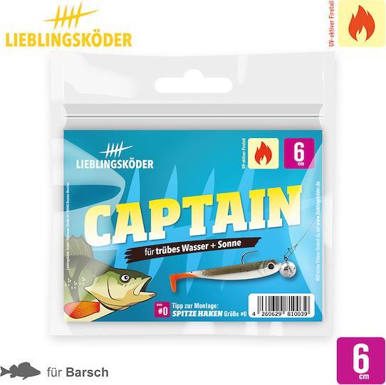 Actual product image Lieblingsköder Captain (turbid water, sun) (6 cm)