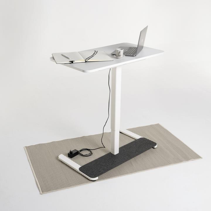 Immagine prodotto Yaasa Desk One - Grigio scuro/nero (91 x 51 cm)