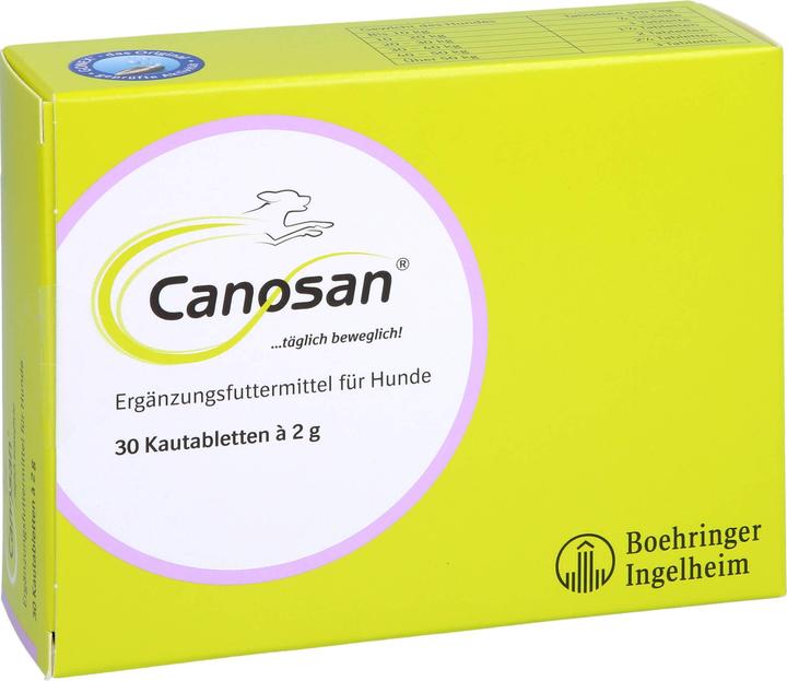 Immagine prodotto Boehringer Ingelheim Canosan compresse masticabili per cani, 30 compresse (Cane)