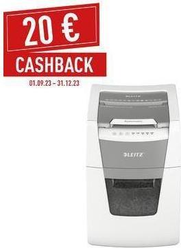 Produktbild Leitz Aktenvernichter IQ Autofeed Small Office 100 Partikelschnitt 34 l (Partikelschnitt)