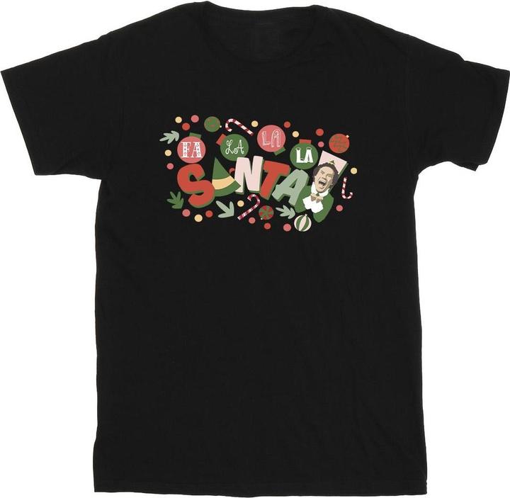 Elf Santa Fa La La TShirt (M)