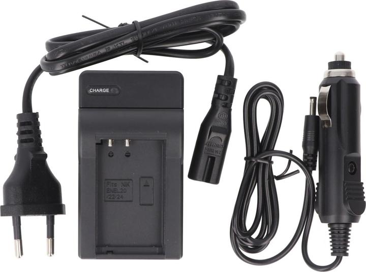Image du produit AccuCell Chargeur Nikon EN-EL20, EN-EL20a (Chargeur de batterie d'appareil photo)