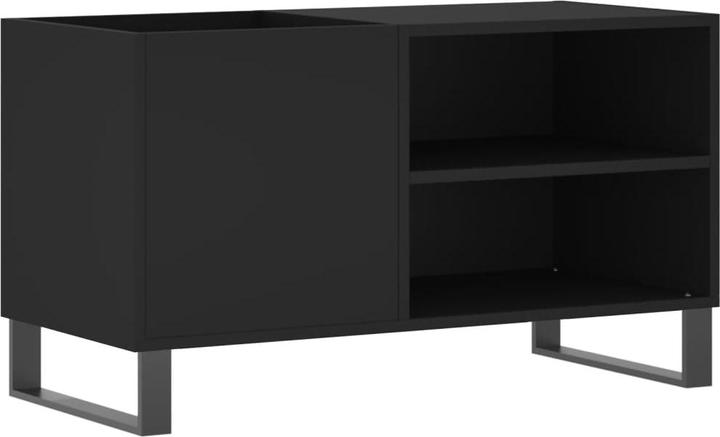 Actual product image VidaXL Plattenschrank Schwarz 85x38x48 cm Holzwerkstoff, Farbe