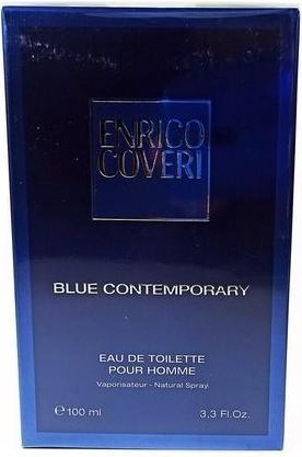 Image du produit Enrico Coveri Blue Contemporary Eau de Toilette After Shave for Men 100ml (Pompe de pulvérisation après-rasage, 100 ml)