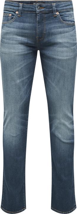 Produktbild Only & Sons Verjüngter Slim Fit Niedrige Taille Jeans Slim Fit Jeans (W30/L30)