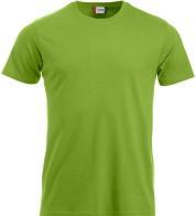 Clique T-Shirt Classic-T 029360, Baumwolle, hellgrün, Grösse L (L)
